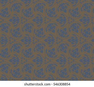Modern geometric seamless pattern. For design, page fill, wallpaper. Vector illustration