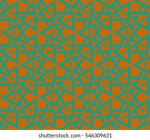 Modern geometric seamless pattern. For design, page fill, wallpaper.Vector illustration