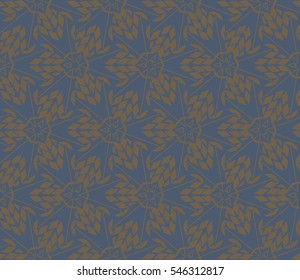 Modern geometric seamless pattern. For design, page fill, wallpaper. Vector illustration