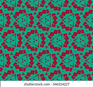 Modern geometric seamless pattern. For design, page fill, wallpaper. Vector illustration
