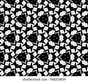 Modern geometric seamless pattern. For design, page fill, wallpaper. Vector illustration