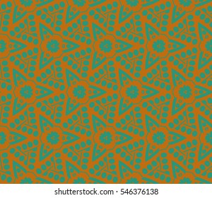 Modern geometric seamless pattern. For design, page fill, wallpaper.Vector illustration