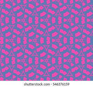 Modern geometric seamless pattern. For design, page fill, wallpaper. Vector illustration