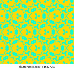 Modern geometric seamless pattern. For design, page fill, wallpaper. Vector illustration