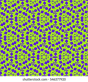Modern geometric seamless pattern. For design, page fill, wallpaper.Vector illustration