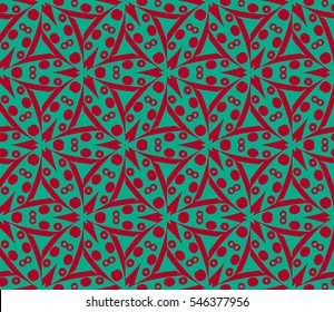 Modern geometric seamless pattern. For design, page fill, wallpaper. Vector illustration