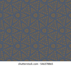 Modern geometric seamless pattern. For design, page fill, wallpaper. Vector illustration