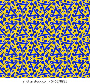 Modern geometric seamless pattern. For design, page fill, wallpaper. Vector illustration