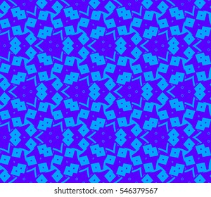 Modern geometric seamless pattern. For design, page fill, wallpaper. Vector illustration