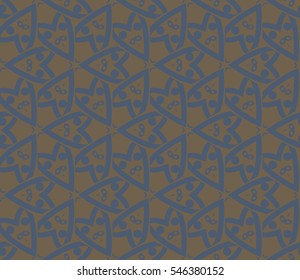 Modern geometric seamless pattern. For design, page fill, wallpaper. Vector illustration