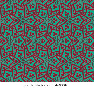 Modern geometric seamless pattern. For design, page fill, wallpaper.Vector illustration