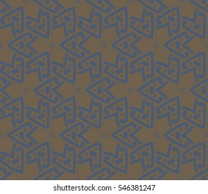 Modern geometric seamless pattern. For design, page fill, wallpaper. Vector illustration