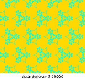 Modern geometric seamless pattern. For design, page fill, wallpaper.Vector illustration