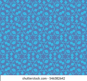 Modern geometric seamless pattern. For design, page fill, wallpaper. Vector illustration