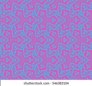 Modern geometric seamless pattern. For design, page fill, wallpaper.Vector illustration