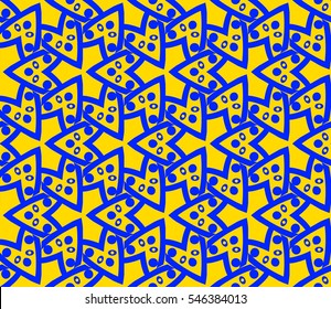 Modern geometric seamless pattern. For design, page fill, wallpaper.Vector illustration