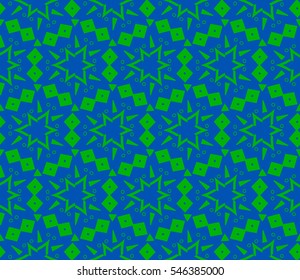 Modern geometric seamless pattern. For design, page fill, wallpaper. Vector illustration