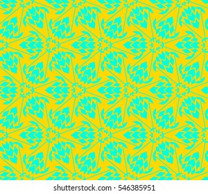 Modern geometric seamless pattern. For design, page fill, wallpaper. Vector illustration