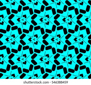 Modern geometric seamless pattern. For design, page fill, wallpaper.Vector illustration