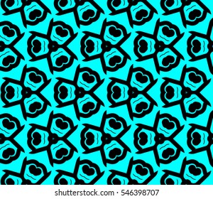Modern geometric seamless pattern. For design, page fill, wallpaper.Vector illustration