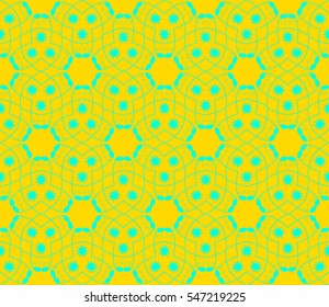 Modern geometric seamless pattern. For design, page fill, wallpaper. Vector illustration