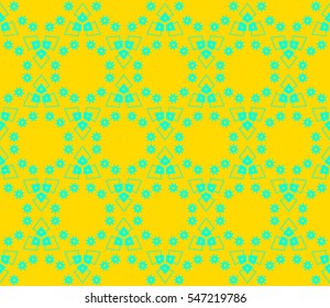 Modern geometric seamless pattern. For design, page fill, wallpaper. Vector illustration