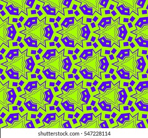Modern geometric seamless pattern. For design, page fill, wallpaper. Vector illustration