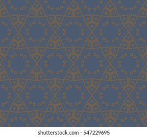 Modern geometric seamless pattern. For design, page fill, wallpaper.Vector illustration