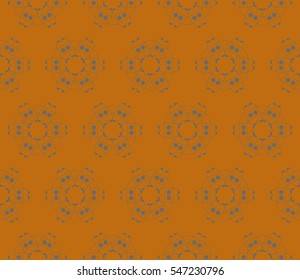 Modern geometric seamless pattern. For design, page fill, wallpaper. Vector illustration
