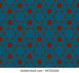 Modern geometric seamless pattern. For design, page fill, wallpaper. Vector illustration