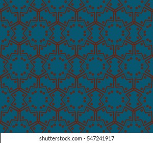 Modern geometric seamless pattern. For design, page fill, wallpaper. Vector illustration