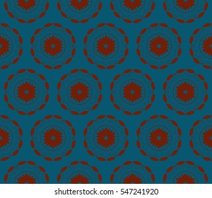 Modern geometric seamless pattern. For design, page fill, wallpaper. Vector illustration