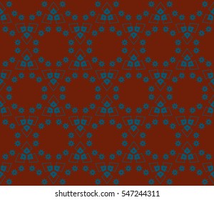 Modern geometric seamless pattern. For design, page fill, wallpaper.Vector illustration