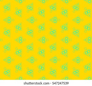 Modern geometric seamless pattern. For design, page fill, wallpaper. Vector illustration