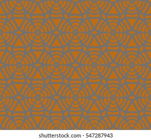 Modern geometric seamless pattern. For design, page fill, wallpaper.Vector illustration