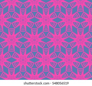 Modern geometric seamless pattern. For design, page fill, wallpaper.Vector illustration