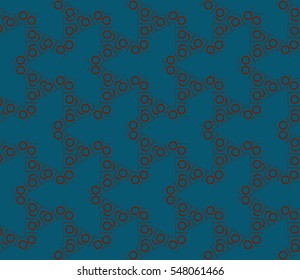 Modern geometric seamless pattern. For design, page fill, wallpaper.Vector illustration