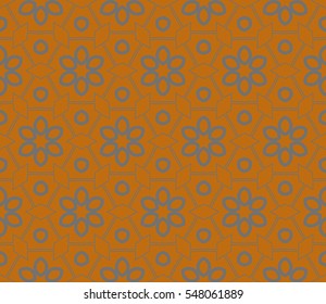 Modern geometric seamless pattern. For design, page fill, wallpaper.Vector illustration