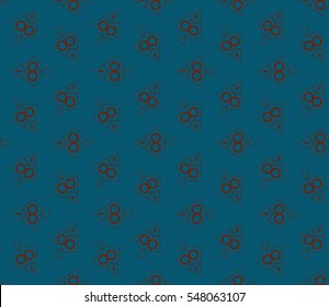 Modern geometric seamless pattern. For design, page fill, wallpaper.Vector illustration