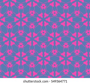 Modern geometric seamless pattern. For design, page fill, wallpaper. Vector illustration