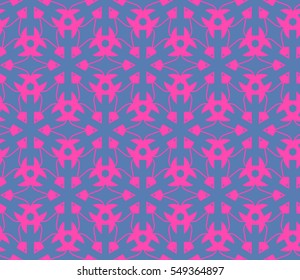 Modern geometric seamless pattern. For design, page fill, wallpaper. Vector illustration