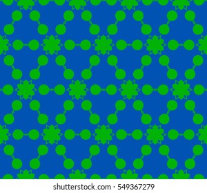 Modern geometric seamless pattern. For design, page fill, wallpaper. Vector illustration