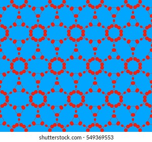 Modern geometric seamless pattern. For design, page fill, wallpaper.Vector illustration