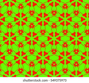 Modern geometric seamless pattern. For design, page fill, wallpaper.Vector illustration