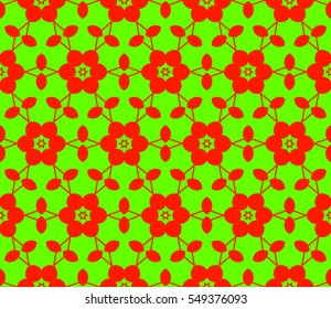 Modern geometric seamless pattern. For design, page fill, wallpaper.Vector illustration