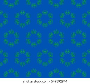 Modern geometric seamless pattern. For design, page fill, wallpaper.Vector illustration