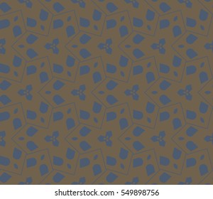 Modern geometric seamless pattern. For design, page fill, wallpaper. Vector illustration