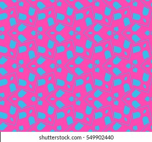 Modern geometric seamless pattern. For design, page fill, wallpaper.Vector illustration