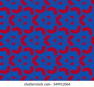 Modern geometric seamless pattern. For design, page fill, wallpaper.Vector illustration