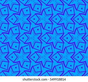 Modern geometric seamless pattern. For design, page fill, wallpaper. Vector illustration